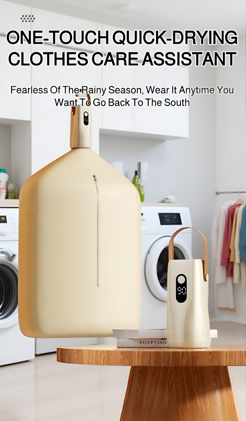 Portable Smart Fast-Drying Foldable Dryer front view