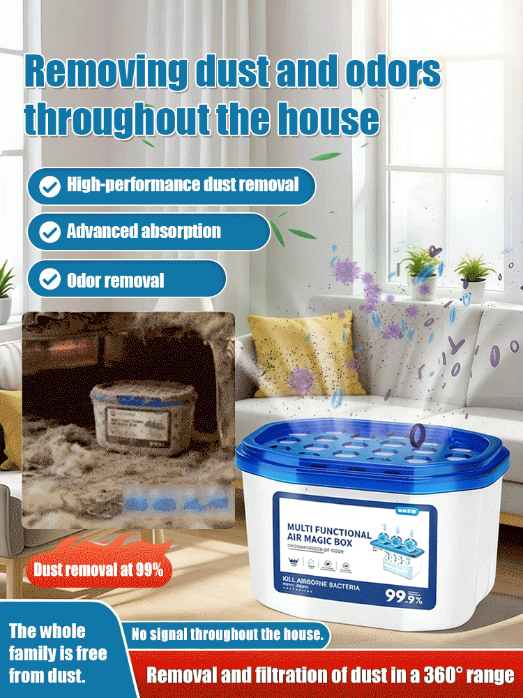 NanoStrike 20-Year Long-Lasting Air Purifier Box | Electrostatic Adsorption | Zero Consumables, Zero Noise | Safe for Pregnant Women and Pets ✅