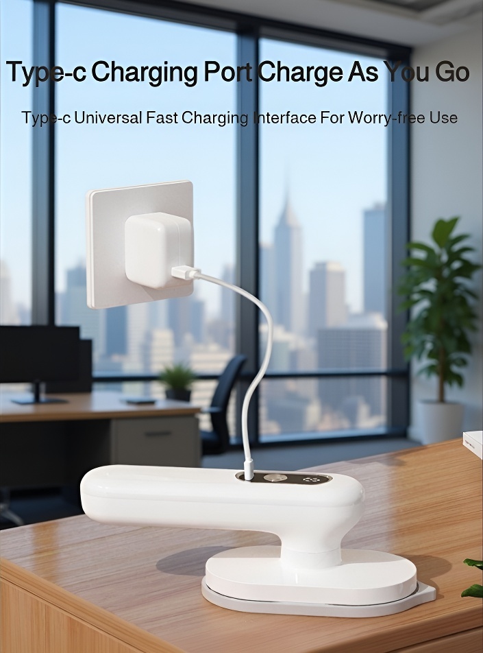 Cordless iron for quick touch-ups