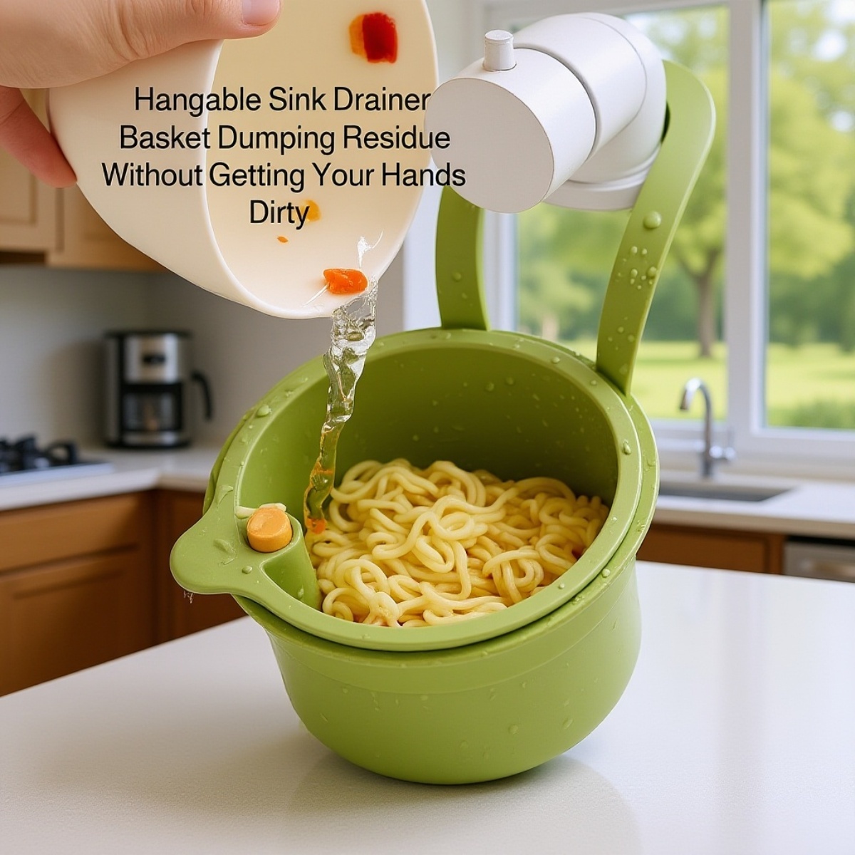 Kitchen Sink Drainage Basket with Water Filter