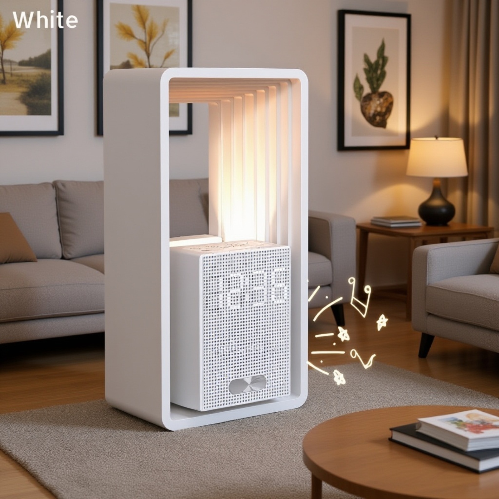  Light Wake-Up Alarm Clock with Snooze and Multiple Alarms