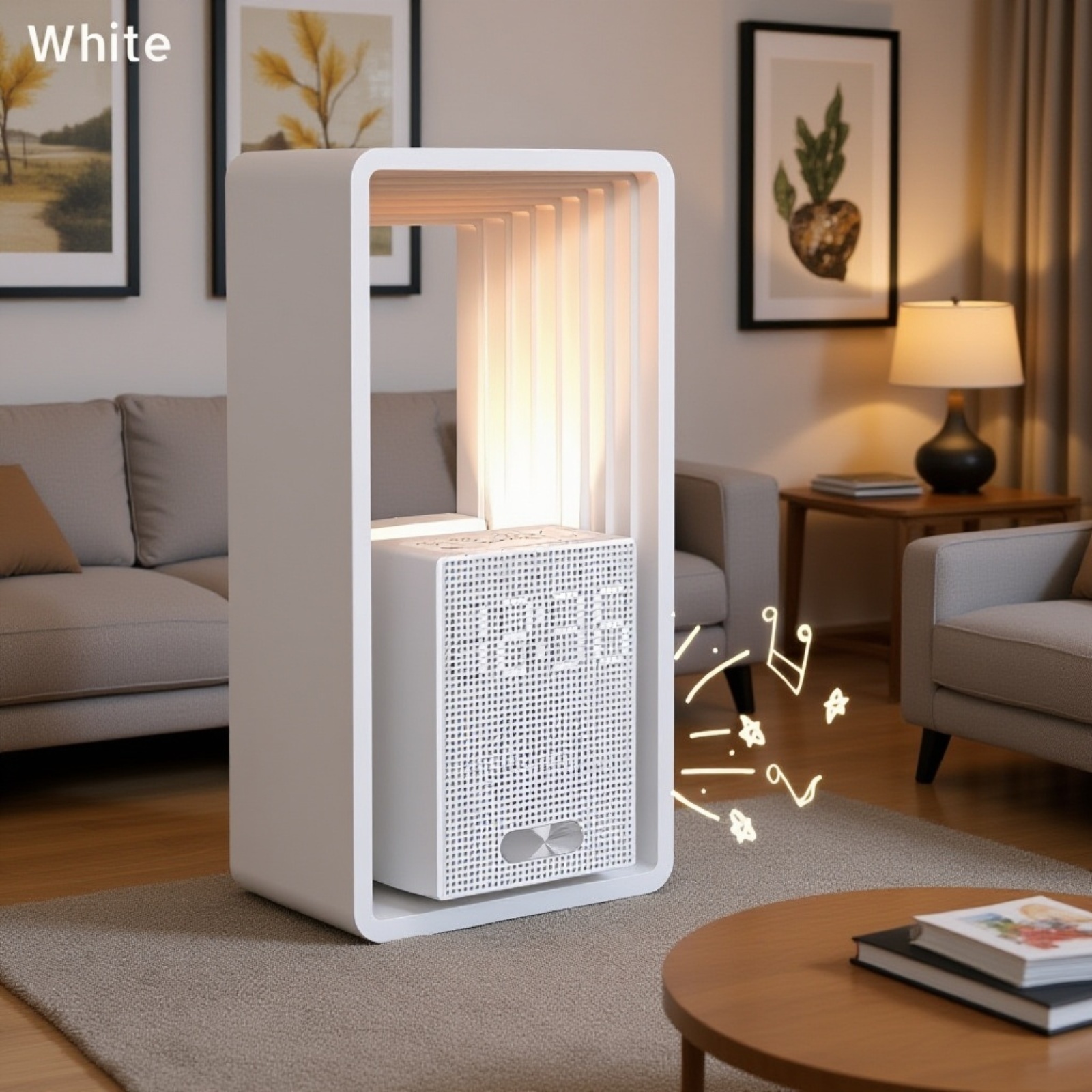  Light Wake-Up Alarm Clock with Snooze and Multiple Alarms