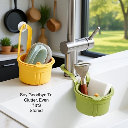 Kitchen Sink Drainage Basket with Water Filter