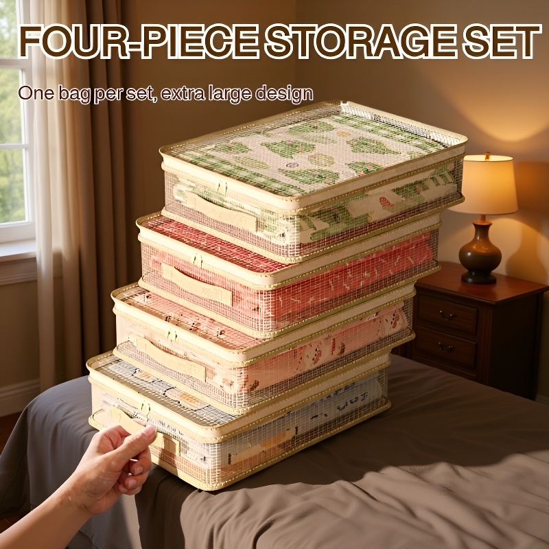 Practical Visible Storage Bag for Home Organization