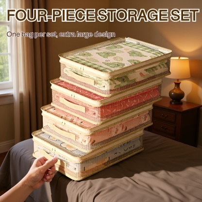 Practical Visible Storage Bag for Home Organization