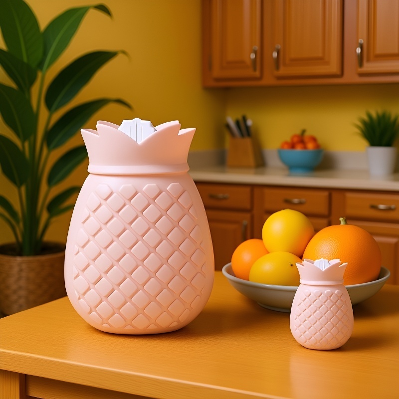 Odorless silicone hot water bottle for outdoor sports