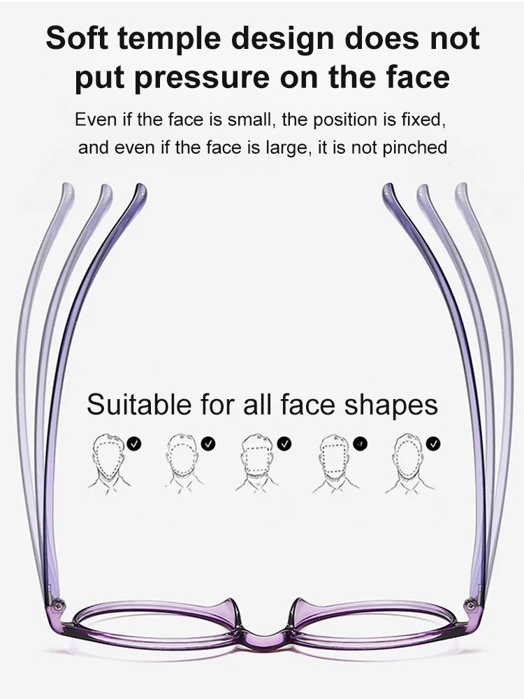 【No eye exam required】Ultra-lightweight adaptive reading glasses with blue light filter✨Automatically adjusts to your eyesight within0.01 seconds, covering a vision range of 0–1000 degrees (up to +10.00 diopters)