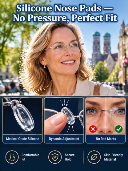 [BOGO FREE] German Smart Dual-Use Glasses: Auto-Focus, Anti-Blue Light & UV Sunglasses