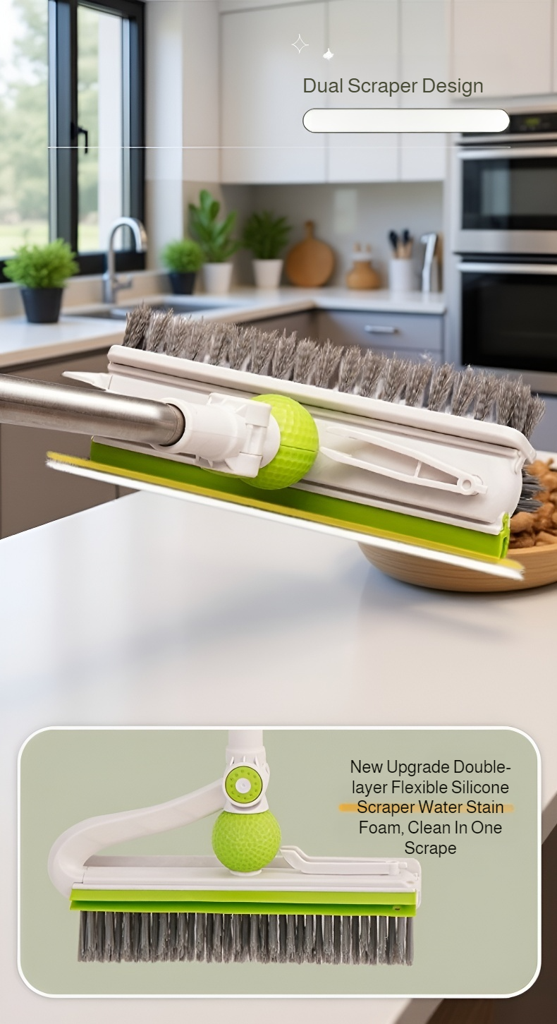 Easy to clean and durable silicone cleaning brush