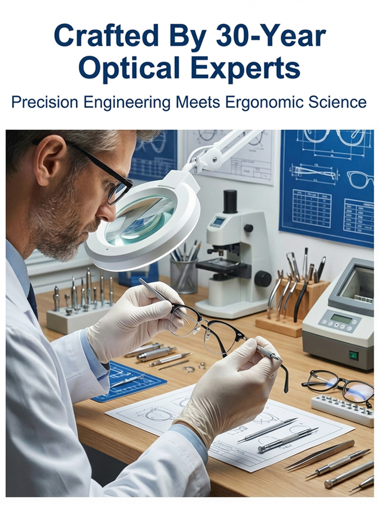 【No eye exam required】Ultra-lightweight adaptive reading glasses with blue light filter✨Automatically adjusts to your eyesight within0.01 seconds, covering a vision range of 0–1000 degrees (up to +10.00 diopters)