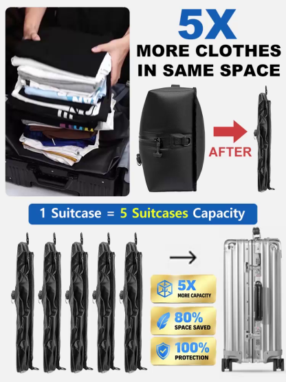 Back-to-School Travel Essential! Vacuum Compression Storage Bags