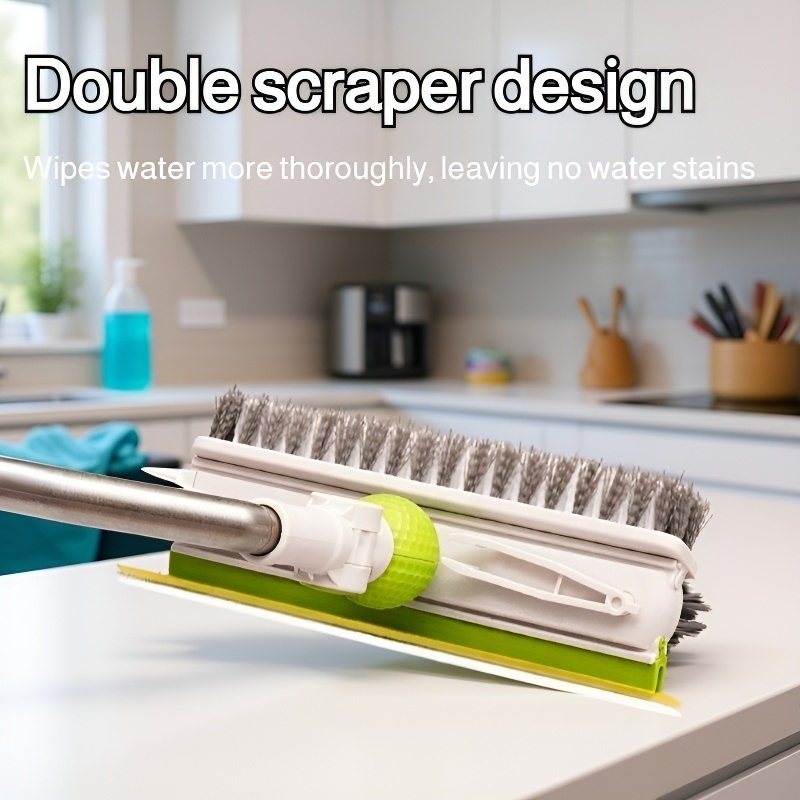 Multifunctional Silicone Floor and Toilet Brush