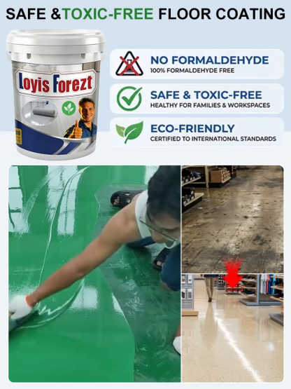 Ultra-Durable Marble Epoxy Floor Paint with Color Sand