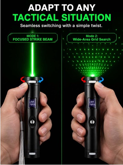 Ultimate Outdoor Survival Laser Tool | Instantly Burns Wood & Remote Branch Cutting