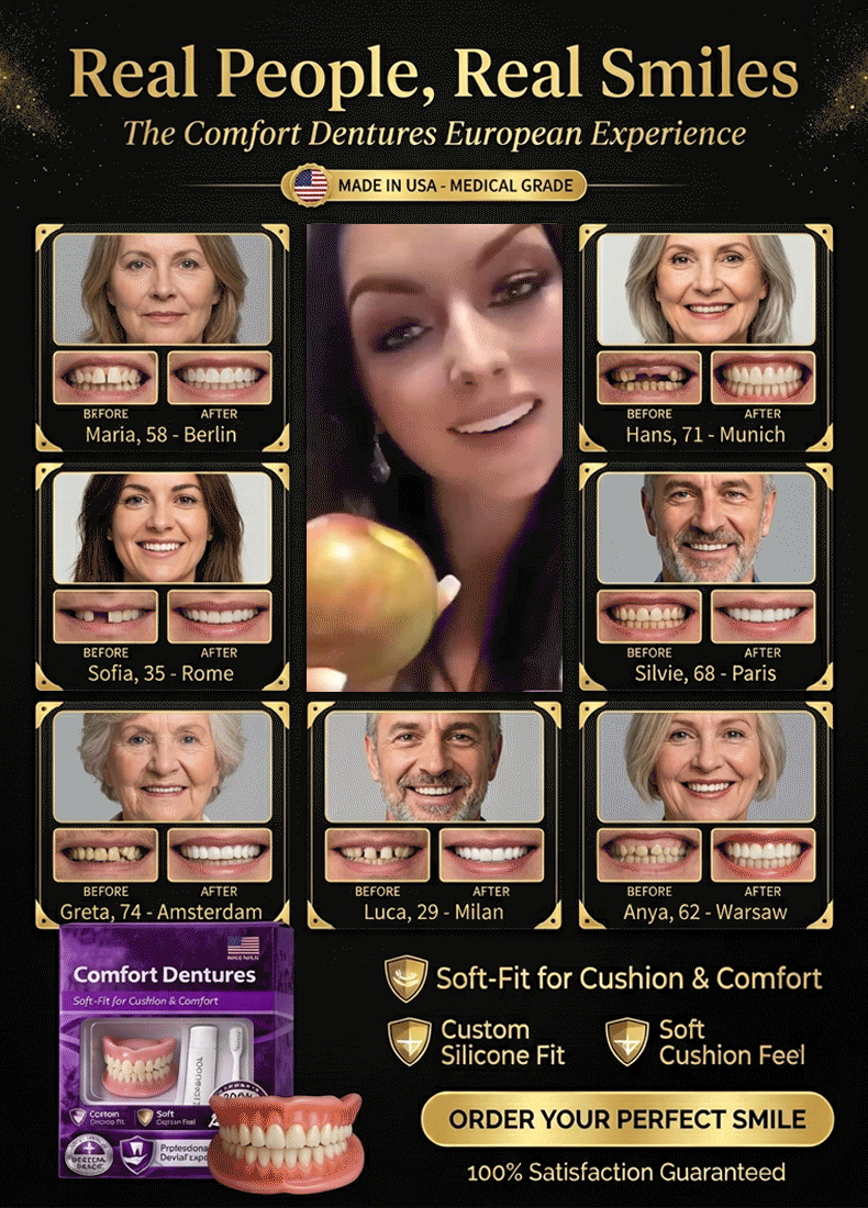 【Save $5,000 NOT Going to Dentists】Smart Silicone Teeth | Patented University Tech