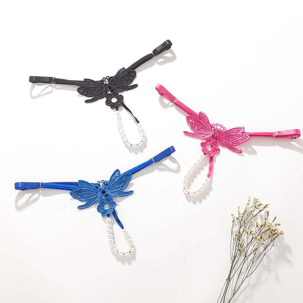 Butterfly Pearl Thong(Buy 1, get 2 free)
