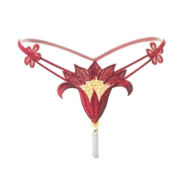 Pearl Flower Thong(Buy 1, Get 2 Free)