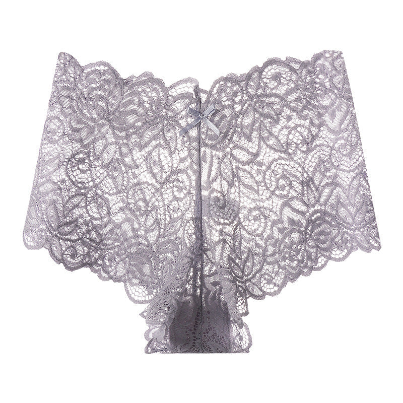 Sheer Lace Mesh Low-Rise Thong(Buy 1, get 2 free)