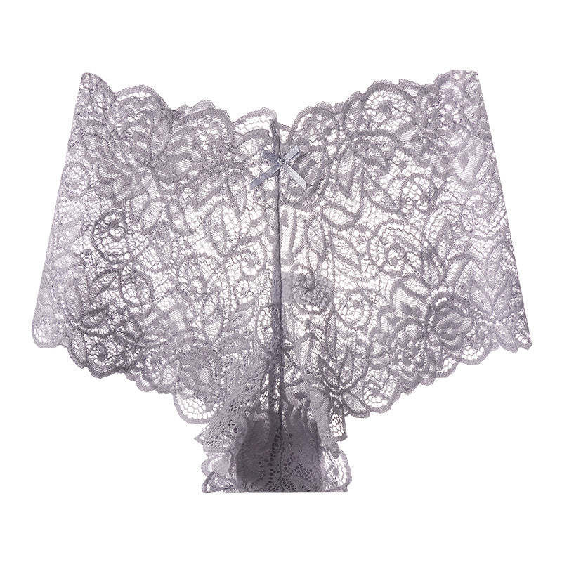 Sheer Lace Mesh Low-Rise Thong(Buy 1, get 2 free)