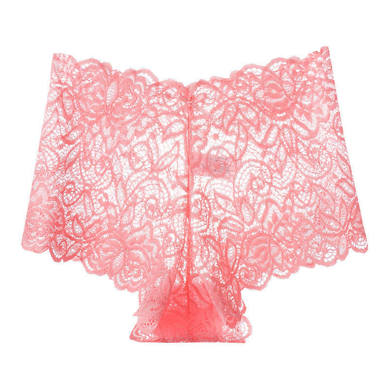 Sheer Lace Mesh Low-Rise Thong(Buy 1, get 2 free)