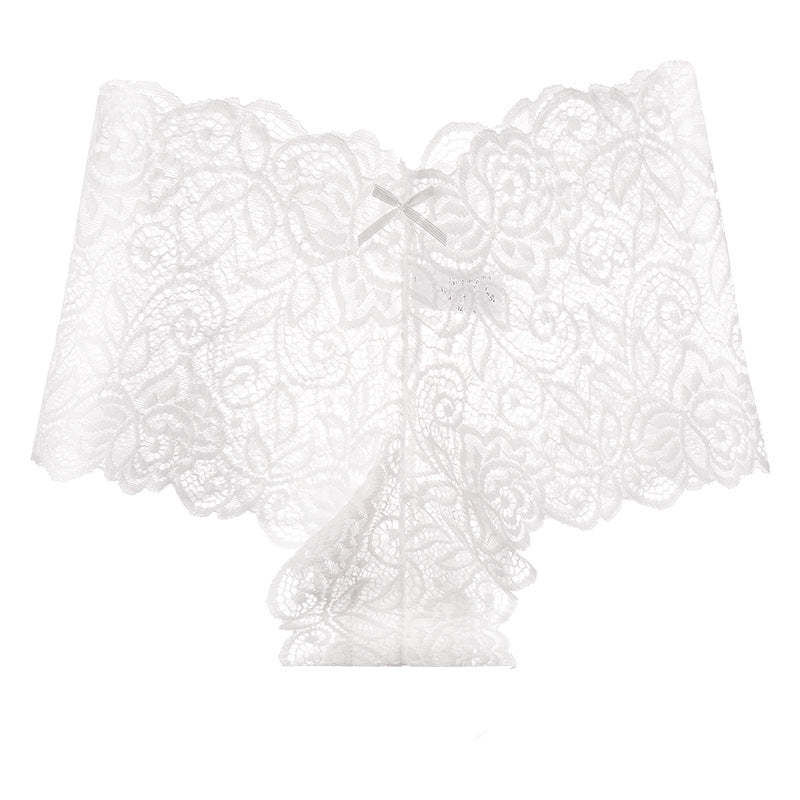 Sheer Lace Mesh Low-Rise Thong(Buy 1, get 2 free)