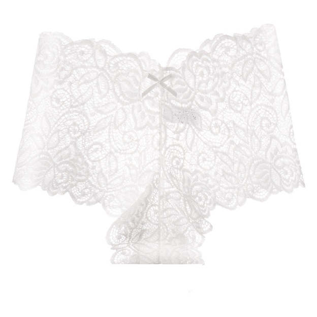 Sheer Lace Mesh Low-Rise Thong(Buy 1, get 2 free)