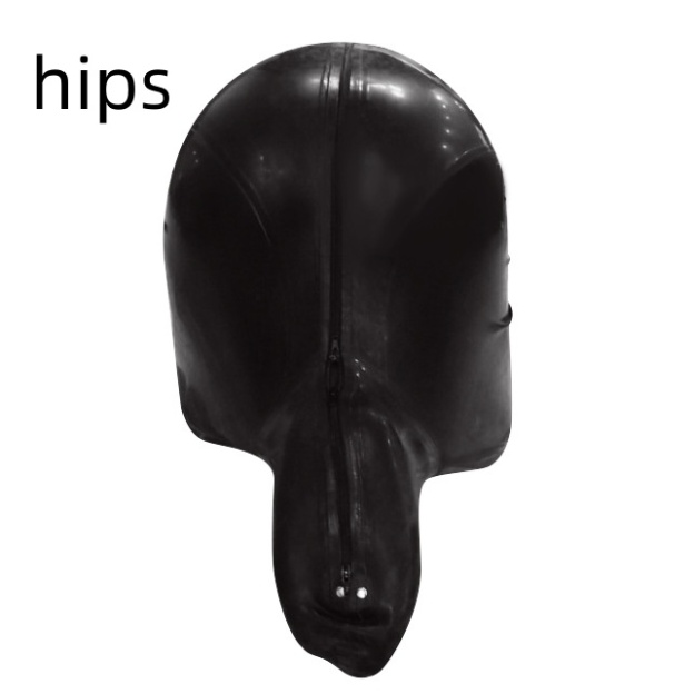 New tight-fitting bodysuit, black patent leather, sexy style.