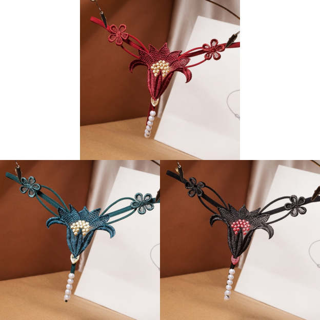 Pearl Flower Thong(Buy 1, Get 2 Free)