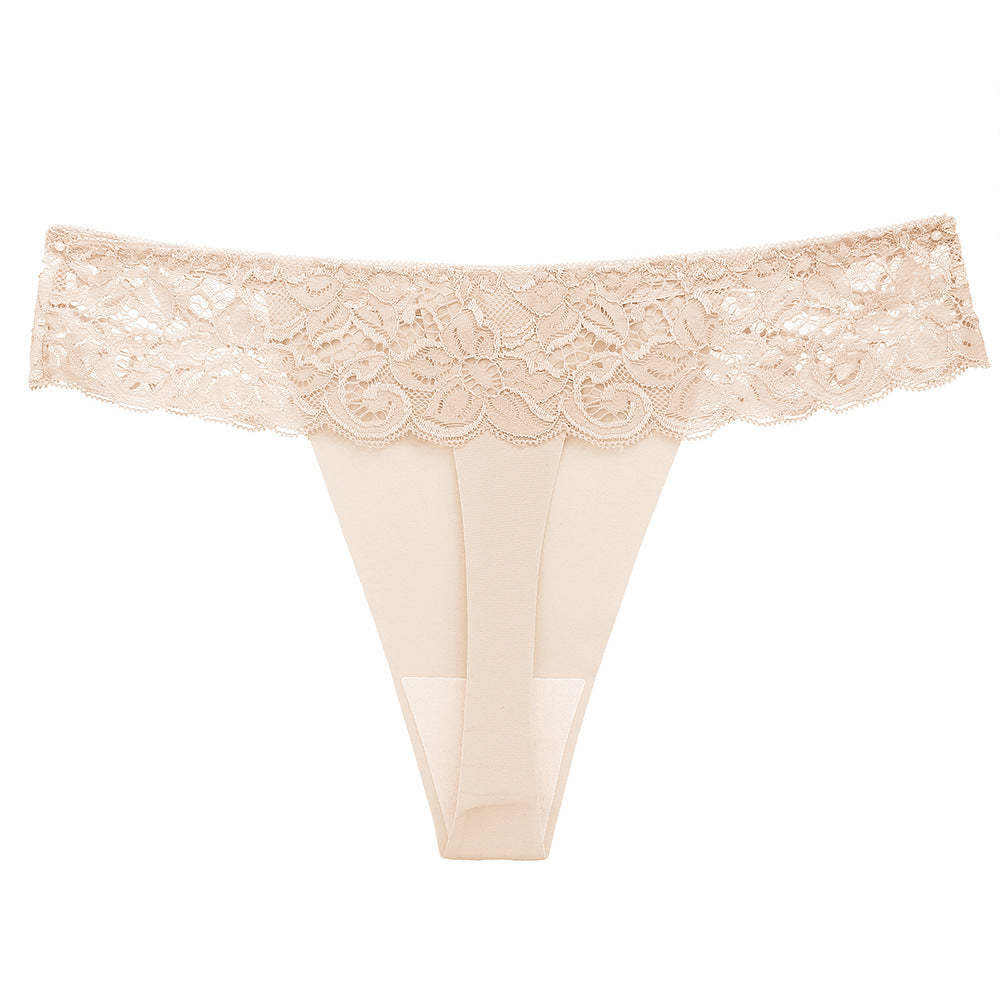Delicate Lace Seamless Thong(Buy 1, get 2 free)