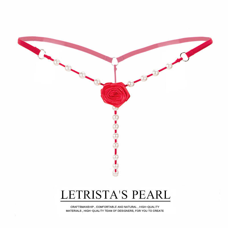 Rose Pearl Thong(Buy 1, get 2 free)
