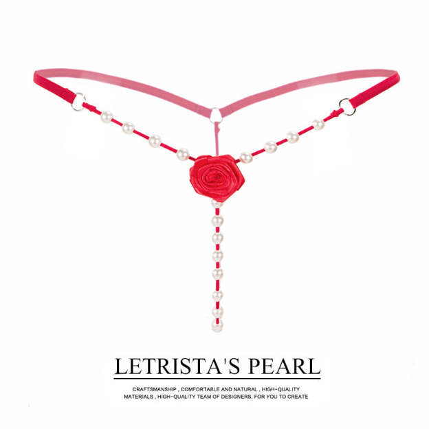 Rose Pearl Thong(Buy 1, get 2 free)