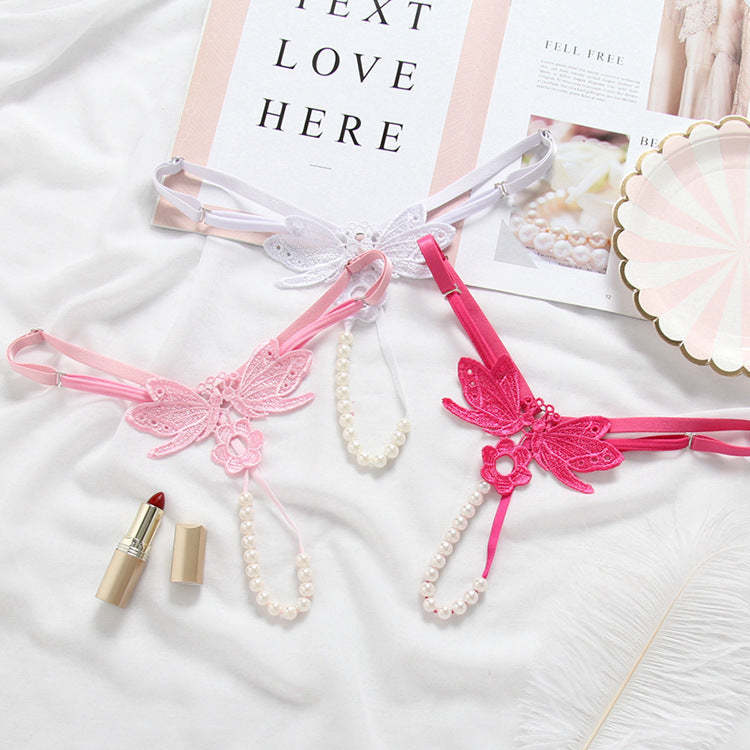 Butterfly Pearl Thong(Buy 1, get 2 free)