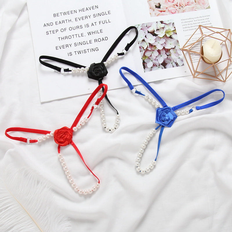 Rose Pearl Thong(Buy 1, get 2 free)