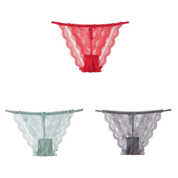 Whisper Lace One String Tease Panty(Buy 1, get 2 free)
