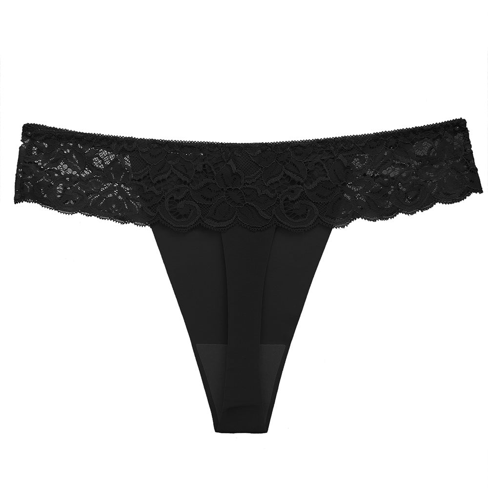 Delicate Lace Seamless Thong(Buy 1, get 2 free)