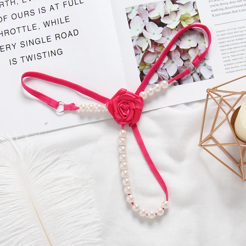 Rose Pearl Thong(Buy 1, get 2 free)