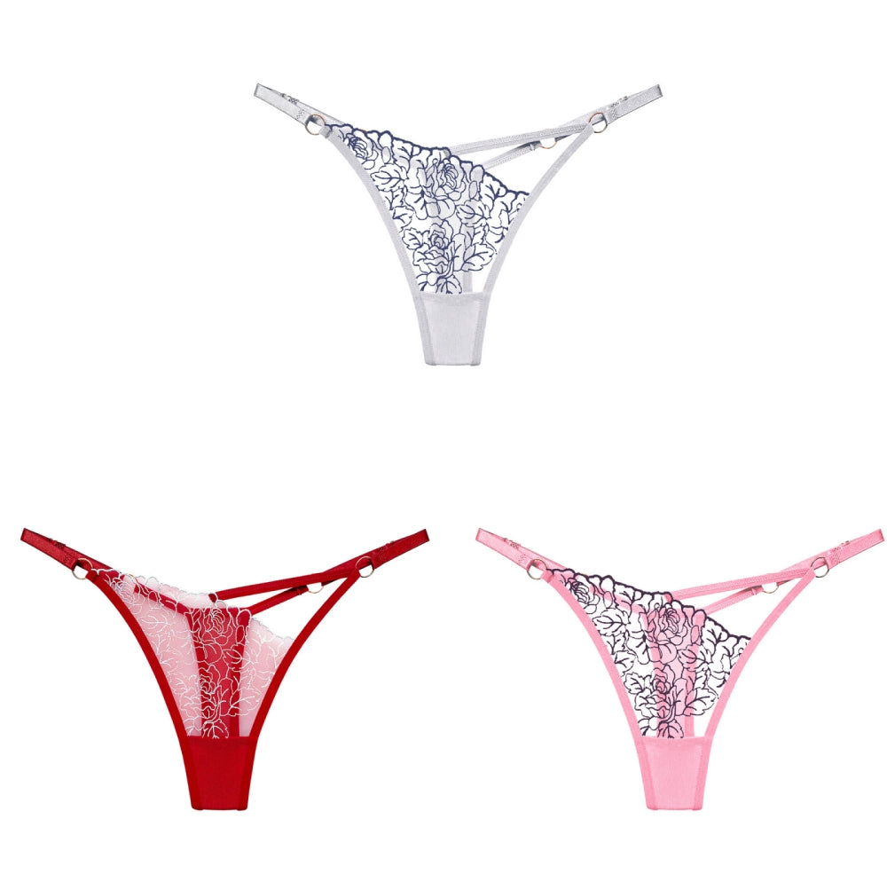 Lace V Thong Sexy Cutout Adjustable Lingerie(Buy 1, get 2 free)