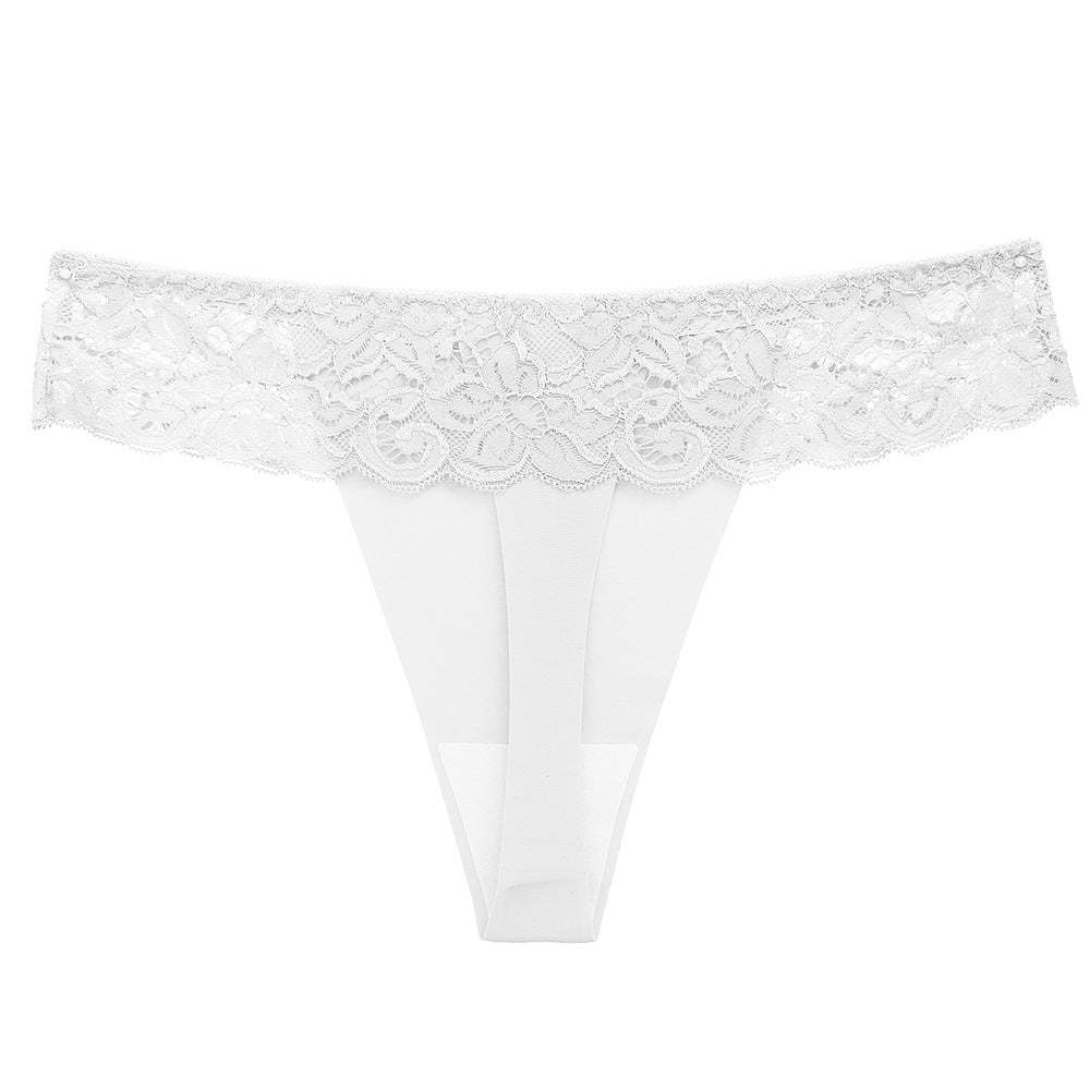 Delicate Lace Seamless Thong(Buy 1, get 2 free)