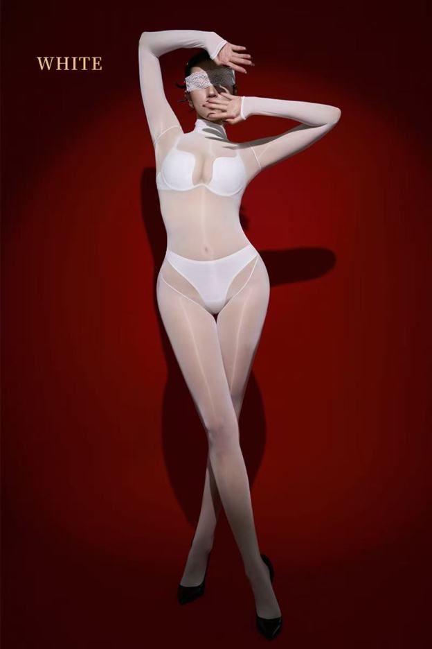 New shiny silky seamless body stockings