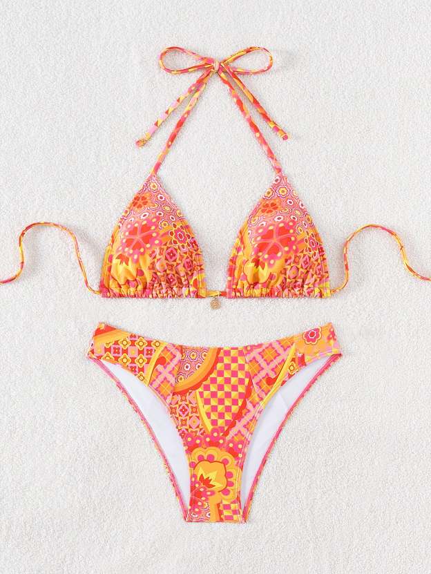 New Printed Sexy Bikini Two-Piece Swimsuit