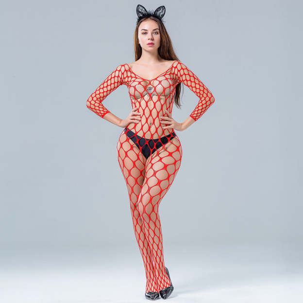 Fishnet Bodystocking Lingerie