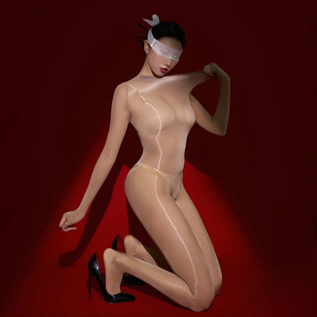 New shiny silky seamless body stockings