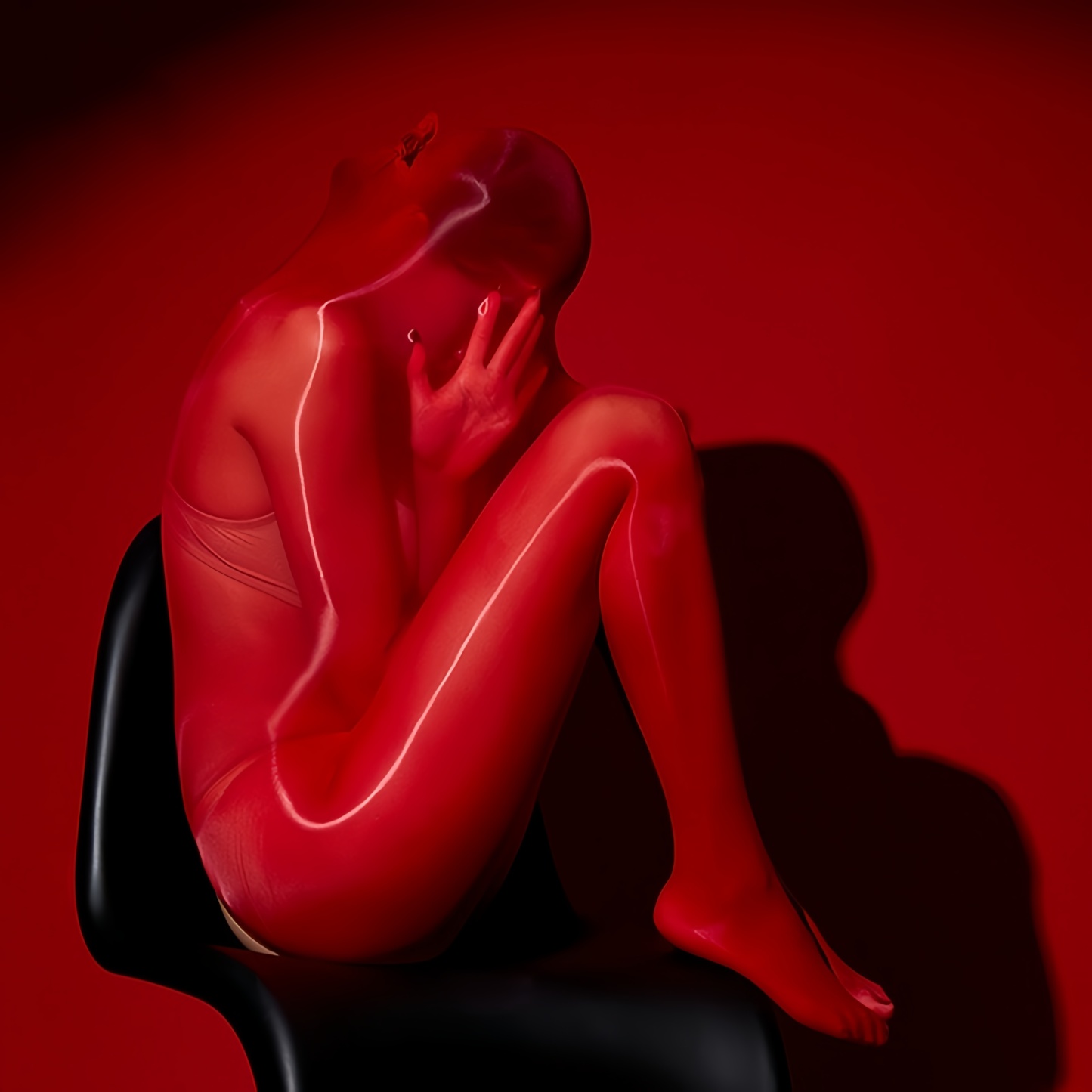 Ultra-thin shiny full-body sexy open-crotch sleeping bag socks