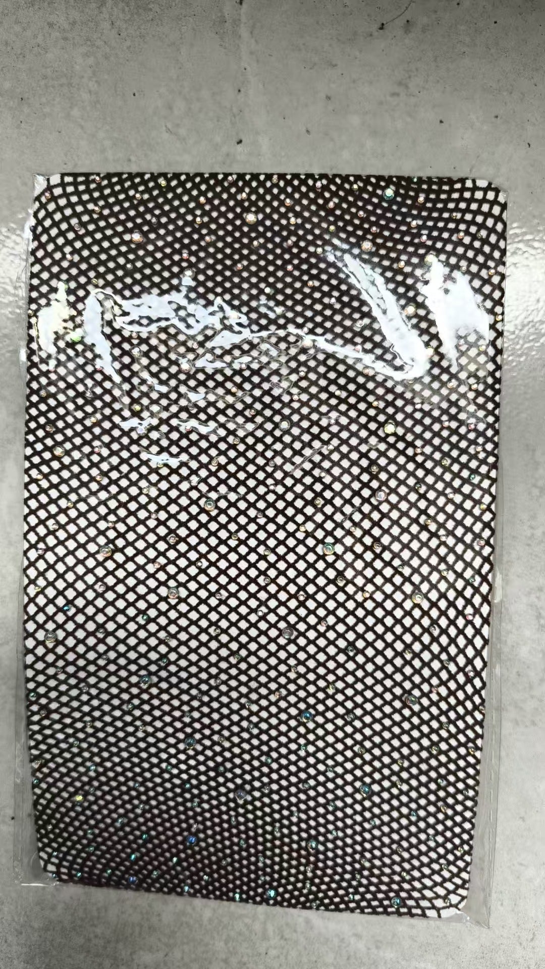 Thin Sexy Mesh Rhinestone Pantyhose