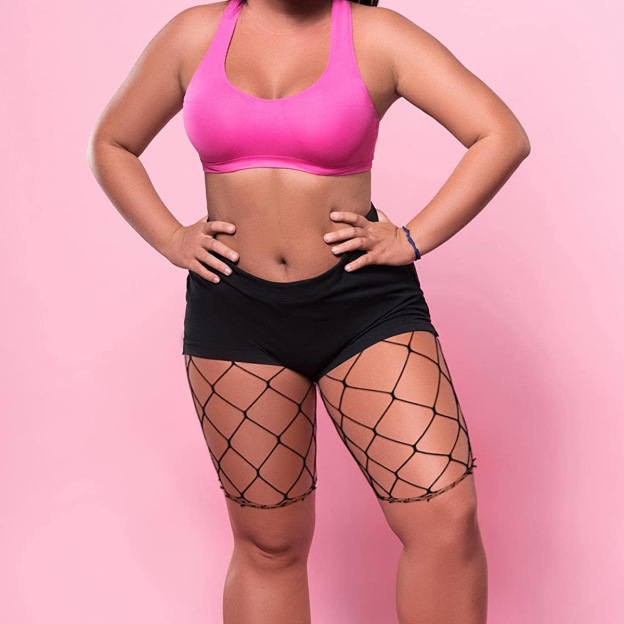 New sexy mesh stretch stockings