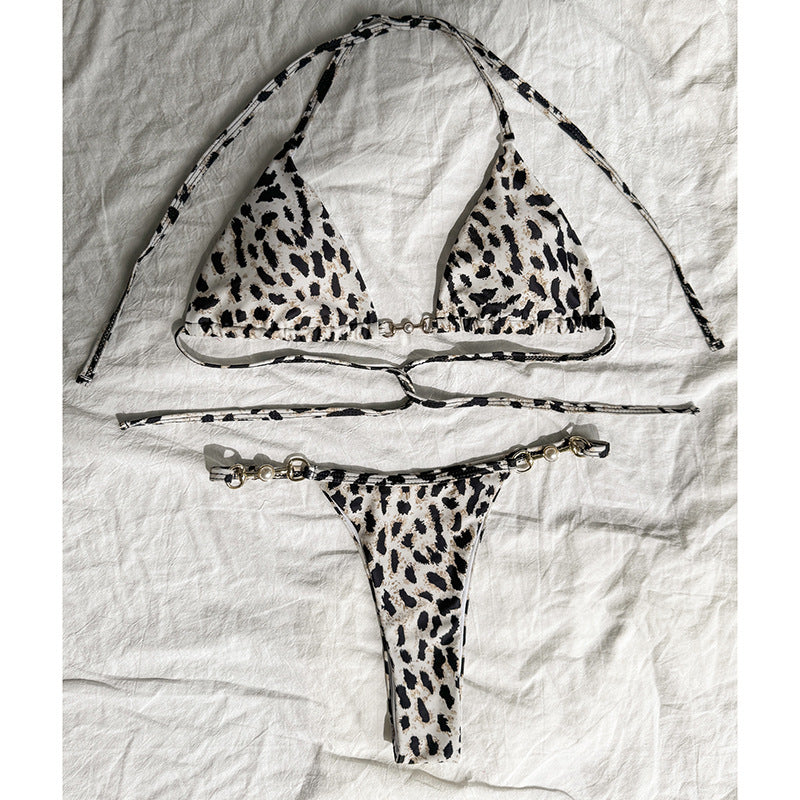 New sexy leopard print summer beach swimsuit