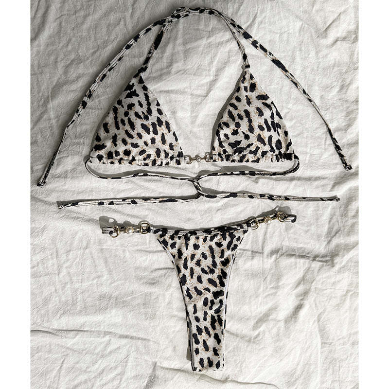 New sexy leopard print summer beach swimsuit