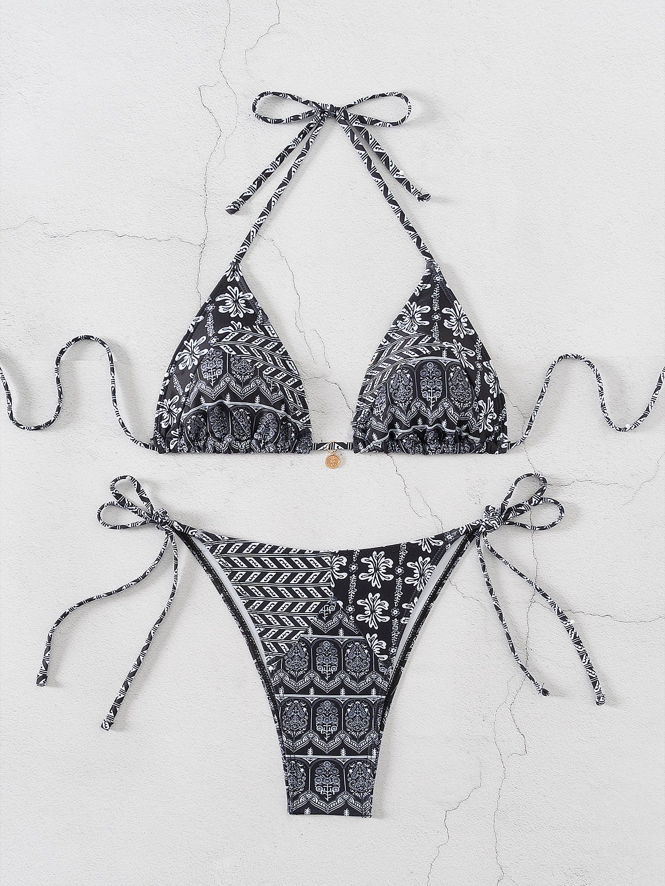 New Printed Sexy Bikini Two-Piece Swimsuit