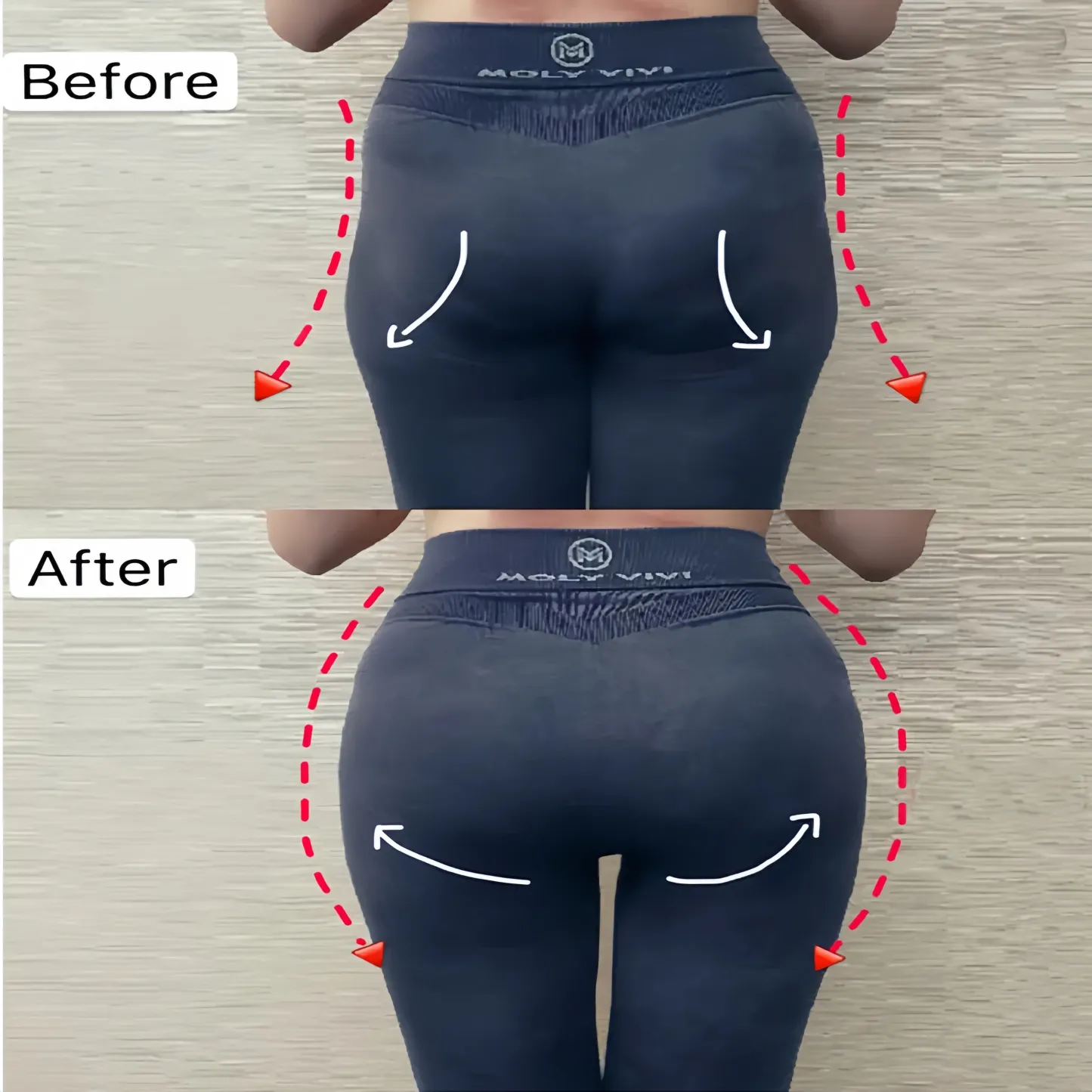 New butt-lifting underwear, exposing the buttocks