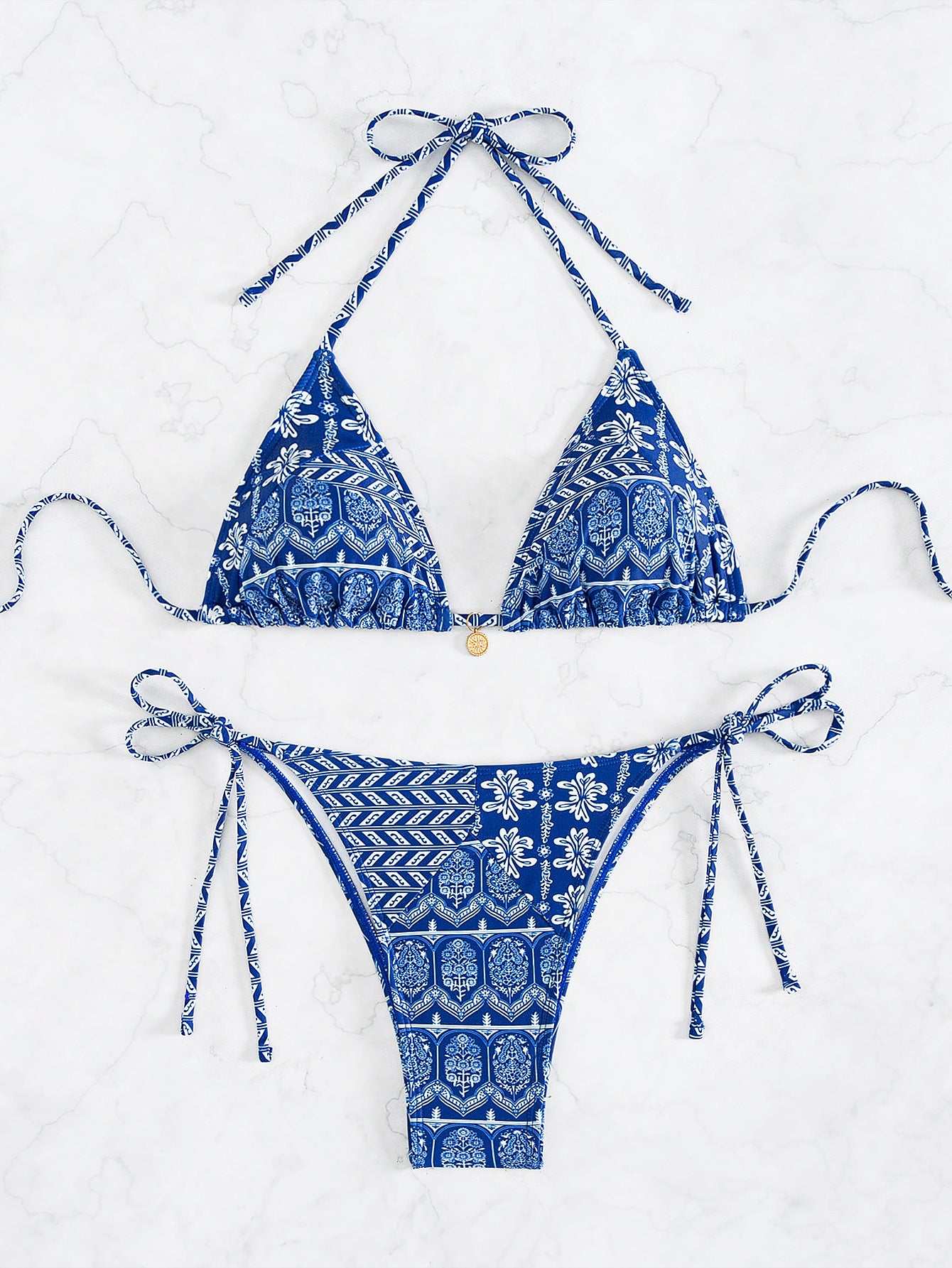 New Printed Sexy Bikini Two-Piece Swimsuit